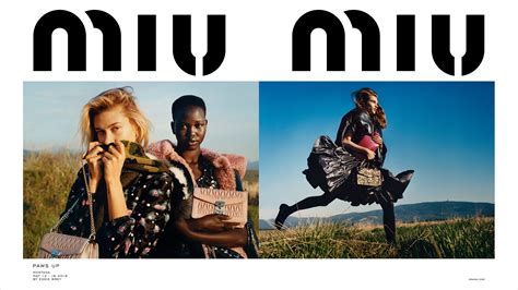 miu miu kampagne 2019 fw|Fall Winter 2019 Campaign .